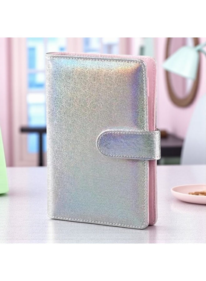 Faux leather wallet, money pouch, budget and notepad with card slots, cash and money compartment - A6 - Image 5